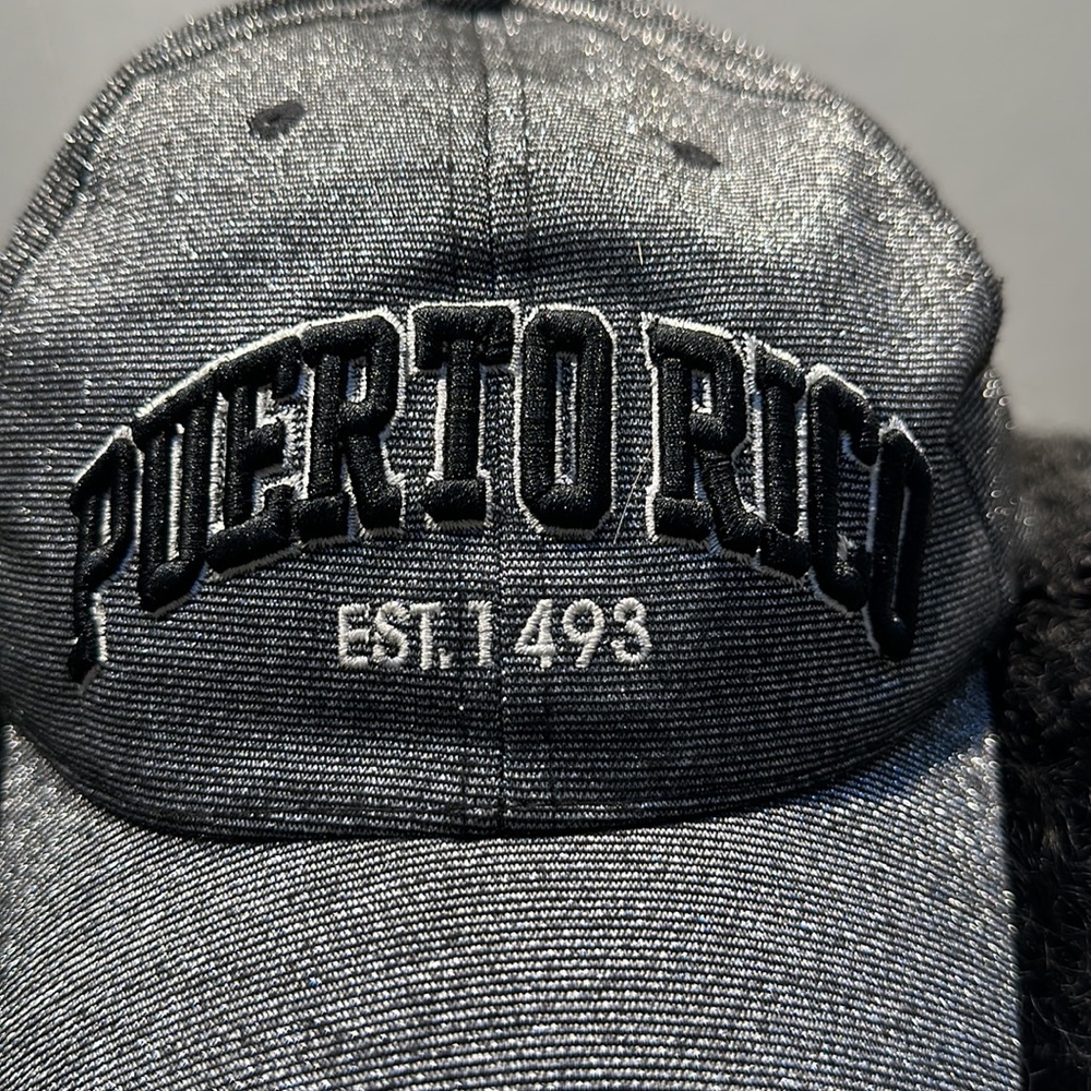 New Robin Ruth Silver Sparkle Puerto Rico Adjustable Hat - Picture 5 of 7